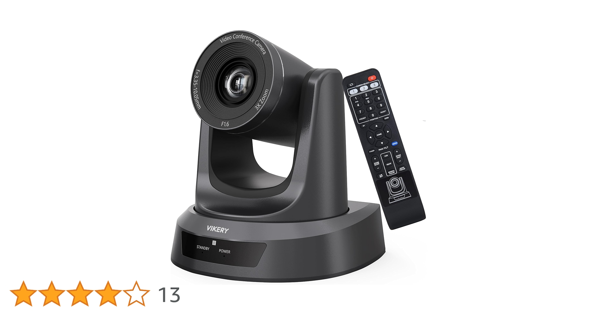 Amazon.co.jp: USB PTZ会議室カメラ – 3倍光学ズーム フルHD 1080P USB